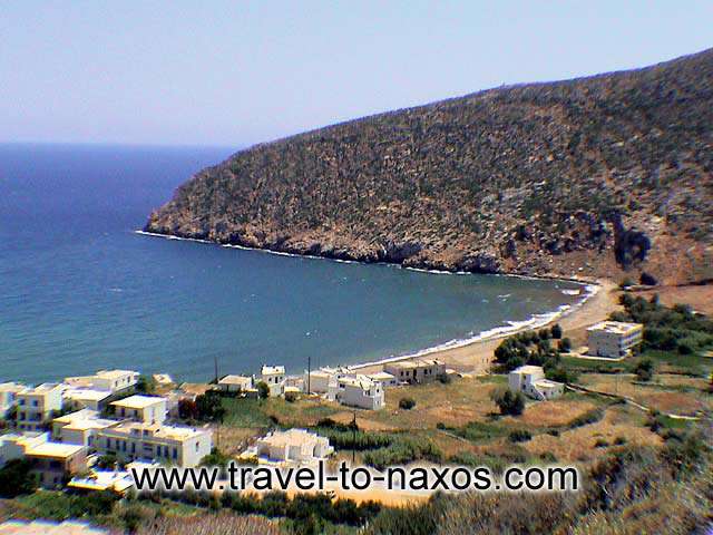 APOLLO BAY - The picturesque fishing village of Apollonas and its beach.