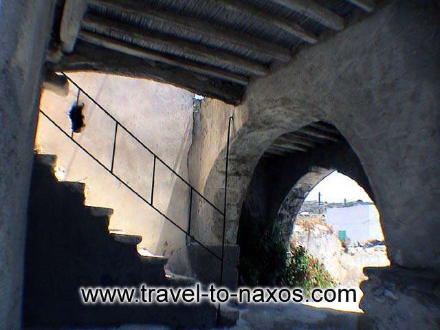 AGIOS ARSENIOS - A part of the interior of the castle.