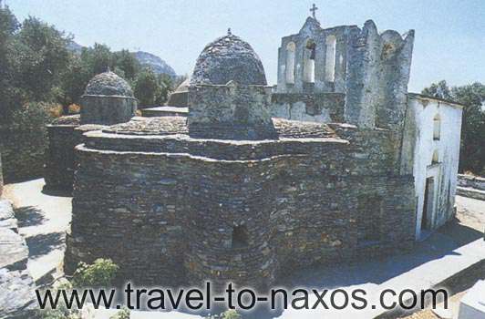 PANAGIA DROSIANE - The Byzantine church of Panagia Drosiani was built on 9th century.