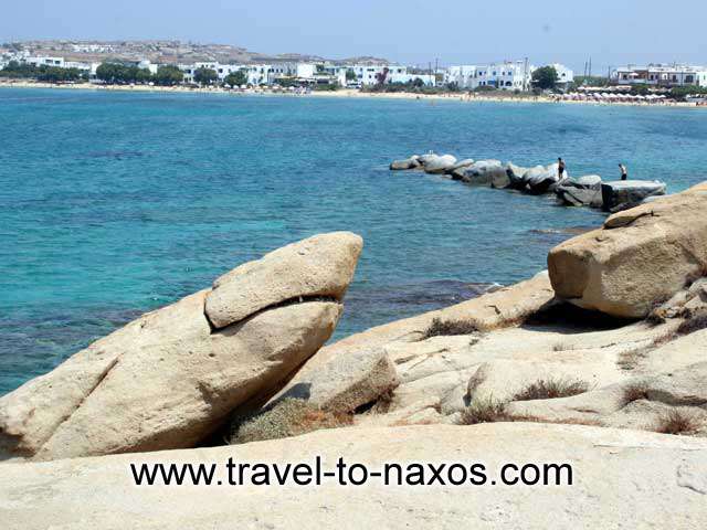 SHARK ROCK - A rock in the shape of a shark next to Agios Nikolaos church between Agia Anna and Plaka beach by Alexandros Damigos