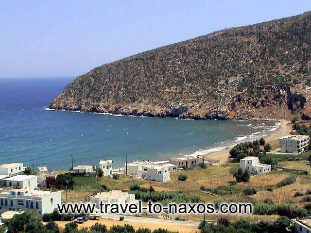 APOLLONAS VILLAGE - A view of the fishing village Apollonas.