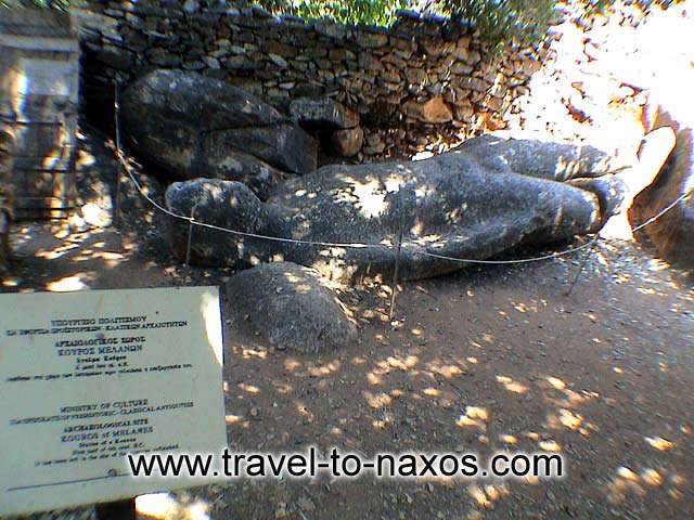 KOUROS AT MELANES - Kouros at Melanes is a sight of Naxos that every visitor has to see.