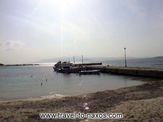 BEFORE THE SUNSET - The beach of Agia Anna just before the sunset