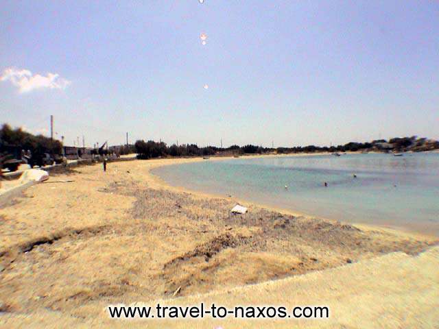 THE BEACH - The south part of the beach towards Plaka