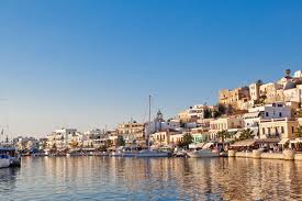 Naxos marina - View of the small marina in Naxos port