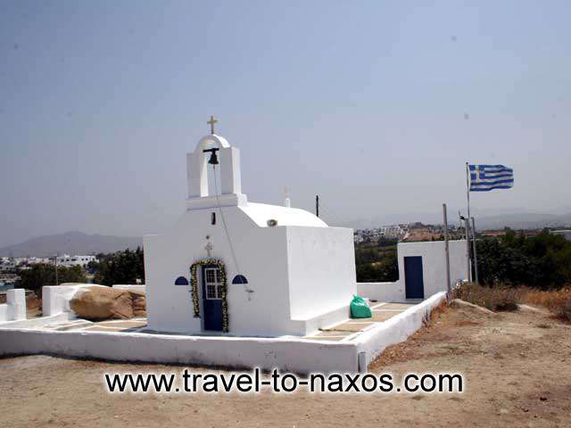 AGIOS NIKOLAOS CHURCH - The church of Agios Nikolaos lies between Agia Anna and Plaka beach in the midle of a small forest by Alexandros Damigos