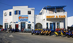 MOTO POWER IN  Agios Prokopios - Naxos