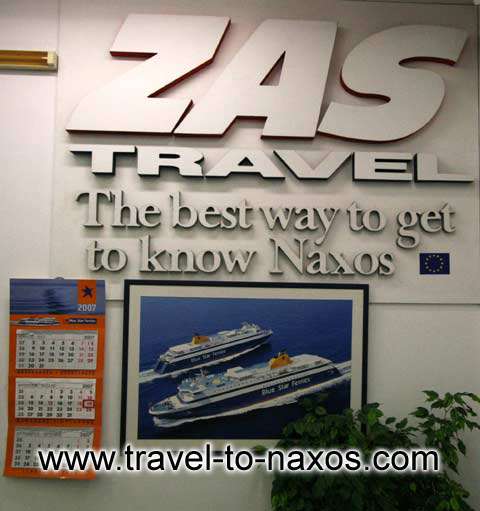 ZAS TRAVEL IN  Chora, Naxos island, Cyclades